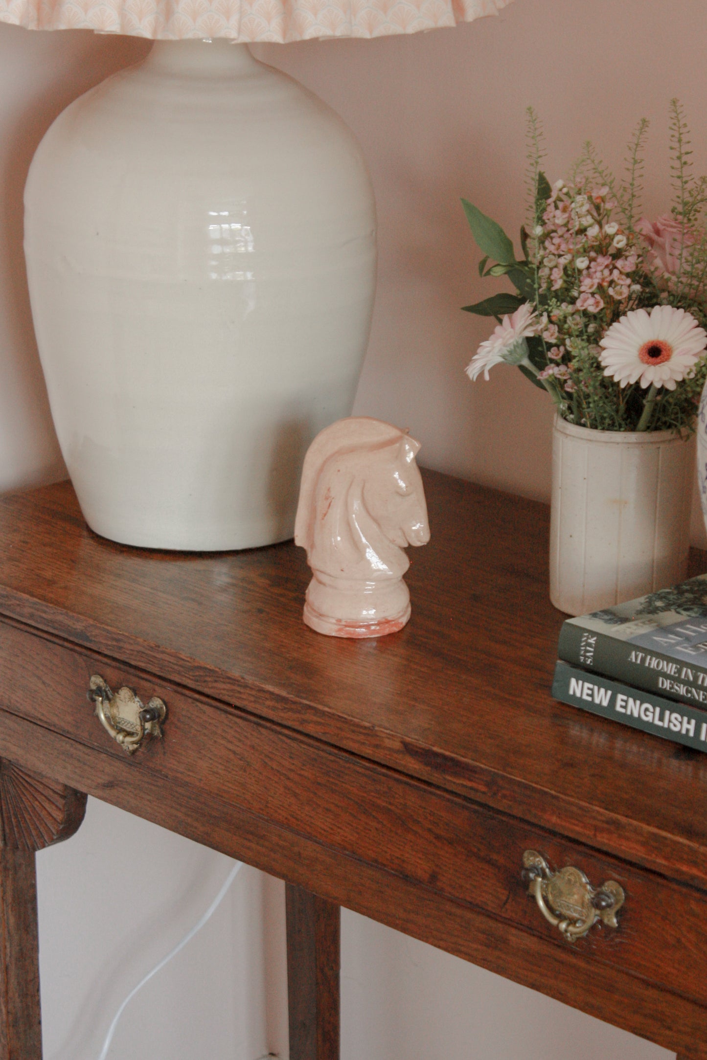 Vintage Richard Tindale Studio Pottery Chess Piece / Horse sculpture